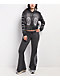 Ed Hardy Mary Mineral Grey Crop Zip Hoodie - Thumbnail image 6 of 6