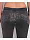 Ed Hardy Mary Mineral Grey Flare Sweatpants - Thumbnail image 3 of 7