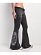 Ed Hardy Mary Mineral Grey Flare Sweatpants - Thumbnail image 5 of 7