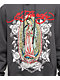 Ed Hardy Mary Rhinestone Charcoal Hoodie - Thumbnail image 3 of 5