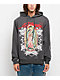 Ed Hardy Mary Rhinestone Charcoal Hoodie - Thumbnail image 1 of 5