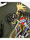 Ed Hardy NYC Skull Olive Bomber Jacket - Thumbnail image 3 of 7