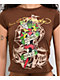 Ed Hardy No War Cocoa Crop T-Shirt - Thumbnail image 3 of 4