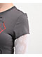 Ed Hardy Pantera Charcoal & White Lace 2fer Long Sleeve T-Shirt - Thumbnail image 4 of 5