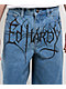 Ed Hardy Panteras Blue Wash Baggy Jeans - Thumbnail image 4 of 5