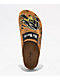 Ed Hardy Panther Brown Mule Sandals - Thumbnail image 3 of 5
