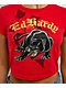 Ed Hardy Panther Cherry Crop T-Shirt - Thumbnail image 3 of 4