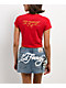 Ed Hardy Panther Cherry Crop T-Shirt - Thumbnail image 2 of 4