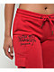 Ed Hardy Panther Dagger Red Cargo Sweatpants - Thumbnail image 4 of 8