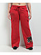Ed Hardy Panther Dagger Red Cargo Sweatpants - Thumbnail image 6 of 8