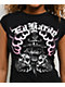 Ed Hardy Panther Dagger Rhinestone Black Crop T-Shirt - Thumbnail image 3 of 4