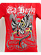Ed Hardy Panther Dragon Red T-Shirt - Thumbnail image 3 of 6