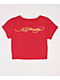 Ed Hardy Panther Flame Red Crop T-Shirt - Thumbnail image 6 of 6