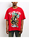 Ed Hardy Panther Flames Red Boxy T-Shirt - Thumbnail image 1 of 5