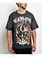 Ed Hardy Panther Flames Sunfade Grey T-Shirt - Thumbnail image 1 of 5