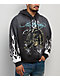 Ed Hardy Panther Rhinestone Sunfade Grey Hoodie - Thumbnail image 1 of 6