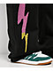 Ed Hardy Panther Rose Rhinestone Black Baggy Sweatpants - Thumbnail image 7 of 9
