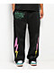 Ed Hardy Panther Rose Rhinestone Black Baggy Sweatpants - Thumbnail image 2 of 9