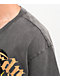 Ed Hardy Panther Rose Rhinestone Charcoal Wash Boxy T-Shirt - Thumbnail image 4 of 4