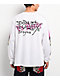 Ed Hardy Panther Rose Rhinestone White Thermal Long Sleeve T-Shirt - Thumbnail image 2 of 7