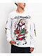 Ed Hardy Panther Rose Rhinestone White Thermal Long Sleeve T-Shirt - Thumbnail image 1 of 7