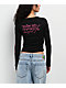 Ed Hardy Panther Roses Black Notch Thermal Long Sleeve T-Shirt - Thumbnail image 2 of 4