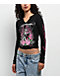 Ed Hardy Panther Roses Black Notch Thermal Long Sleeve T-Shirt - Thumbnail image 1 of 4