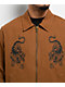 Ed Hardy Panthers Cognac Work Jacket - Thumbnail image 3 of 5