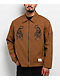 Ed Hardy Panthers Cognac Work Jacket - Thumbnail image 1 of 5