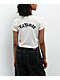 Ed Hardy Pegasus Rhinestone Ivory Crop T-Shirt - Thumbnail image 2 of 4