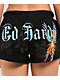 Ed Hardy Phoenix Y2K Black Sweat Shorts - Thumbnail image 5 of 8