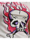 Ed Hardy Pink Flame Skull Rhinestone Ivory T-Shirt - Thumbnail image 4 of 4