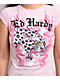 Ed Hardy Pink Leopard Ballerina T-Shirt - Thumbnail image 3 of 3