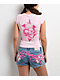 Ed Hardy Pink Leopard Ballerina T-Shirt - Thumbnail image 2 of 3