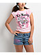 Ed Hardy Pink Leopard Ballerina T-Shirt - Thumbnail image 1 of 3