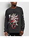 Ed Hardy Reaper Charcoal Long Sleeve T-Shirt - Thumbnail image 1 of 5