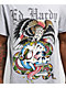 Ed Hardy Rhinestone Battle Heather Grey T-Shirt - Thumbnail image 3 of 3