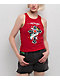 Ed Hardy Rhinestone Cross Cherry Tank Top - Thumbnail image 1 of 4