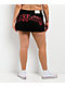 Ed Hardy Rhinestone Dragons Black Denim Cutoff Mini Skirt - Thumbnail image 4 of 12