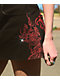 Ed Hardy Rhinestone Dragons Black Denim Cutoff Mini Skirt - Thumbnail image 12 of 12