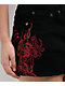 Ed Hardy Rhinestone Dragons Black Denim Cutoff Mini Skirt - Thumbnail image 9 of 12