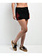 Ed Hardy Rhinestone Dragons Black Denim Cutoff Mini Skirt - Thumbnail image 2 of 12