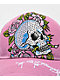 Ed Hardy Rhinestone Skull Purple & White Trucker Hat - Thumbnail image 3 of 3