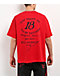 Ed Hardy Rhinestone Skulls Red T-Shirt - Thumbnail image 2 of 4