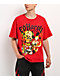 Ed Hardy Rhinestone Skulls Red T-Shirt - Thumbnail image 1 of 4