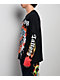Ed Hardy Rhinestone Tiger Flames Black Long Sleeve T-Shirt - Thumbnail image 5 of 5