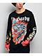 Ed Hardy Rhinestone Tiger Flames Black Long Sleeve T-Shirt - Thumbnail image 1 of 5