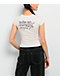 Ed Hardy Rose Cobra Ivory Crop T-Shirt - Thumbnail image 2 of 3