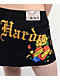 Ed Hardy Rose Heart Black Denim Cutoff Mini Skirt - Thumbnail image 3 of 6