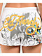 Ed Hardy Rose Heart Y2K White Sweat Shorts - Thumbnail image 5 of 8